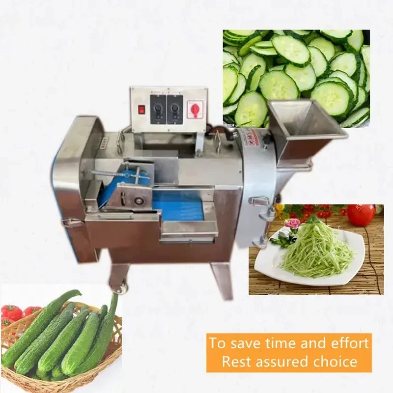 Electric Potato Cutter Automatic Potato Slicer French Fries Cutter Stainless Steel Fruit Vegetable Slicer