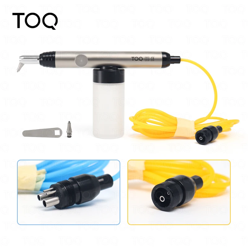 Tandheelkundige Aluminiumoxide Micro Blaster Interface Microetcher Zandstralen Aluminiumoxide Pistool Lucht Slijtage Polijstmachine Tandheelkunde Gereedschap