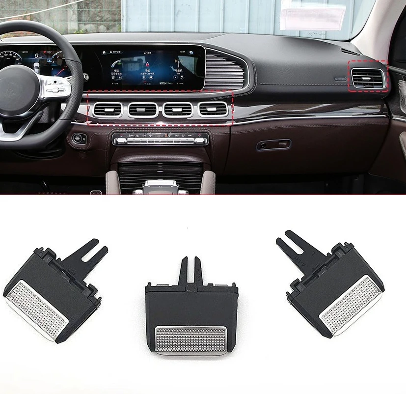 For Mercedes Benz GLS GLE 350 400 450 500 580 2020 2021 2022 For W167 Front Rear AC Air Vent Grille Outlet Clips Tab Repair Kit