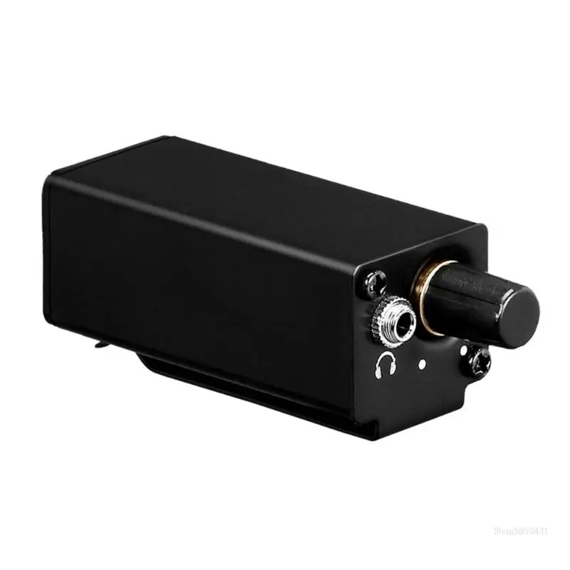 Small Headphone Amplifier In Ear Monitors Amplifier, for Studio and Stage Use Integrated Current Limit For Ear Protector