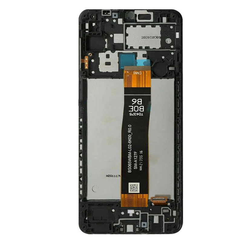 3/5 Pcs Tested A12 Nacho LCD Screen For Samsung  A127 A127F LCD Display Touch Screen Digitizer Assembly Replacement