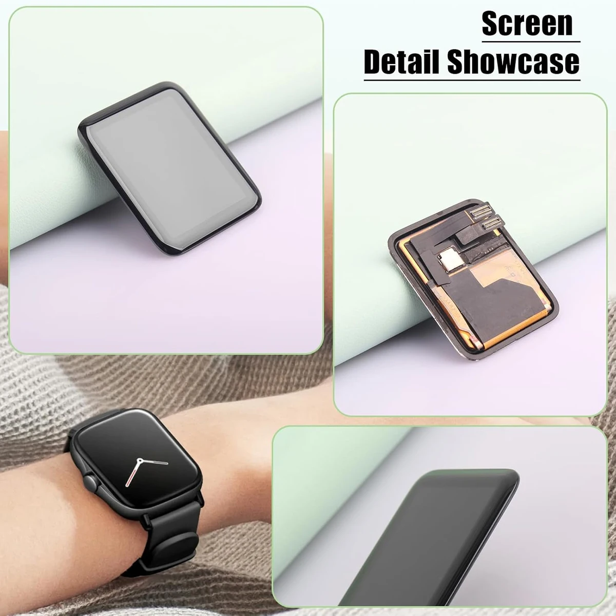 

For iWatch Touch Screen For Apple Watch Series 10 S8 46mm 42mm 41mm 45mm LCD Display Screen Digitizer Assembly