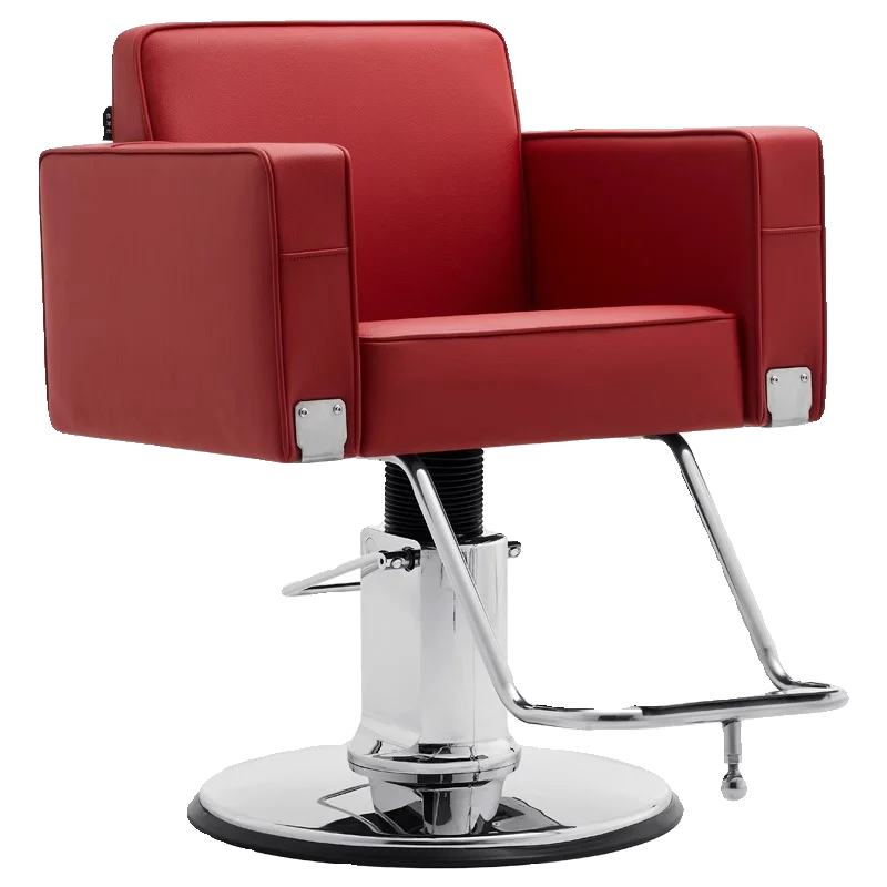 

Light Luxury Barber Shop Chair for Hair Salon Lifting Rotatable Seat Hair Cutting Salon Chair