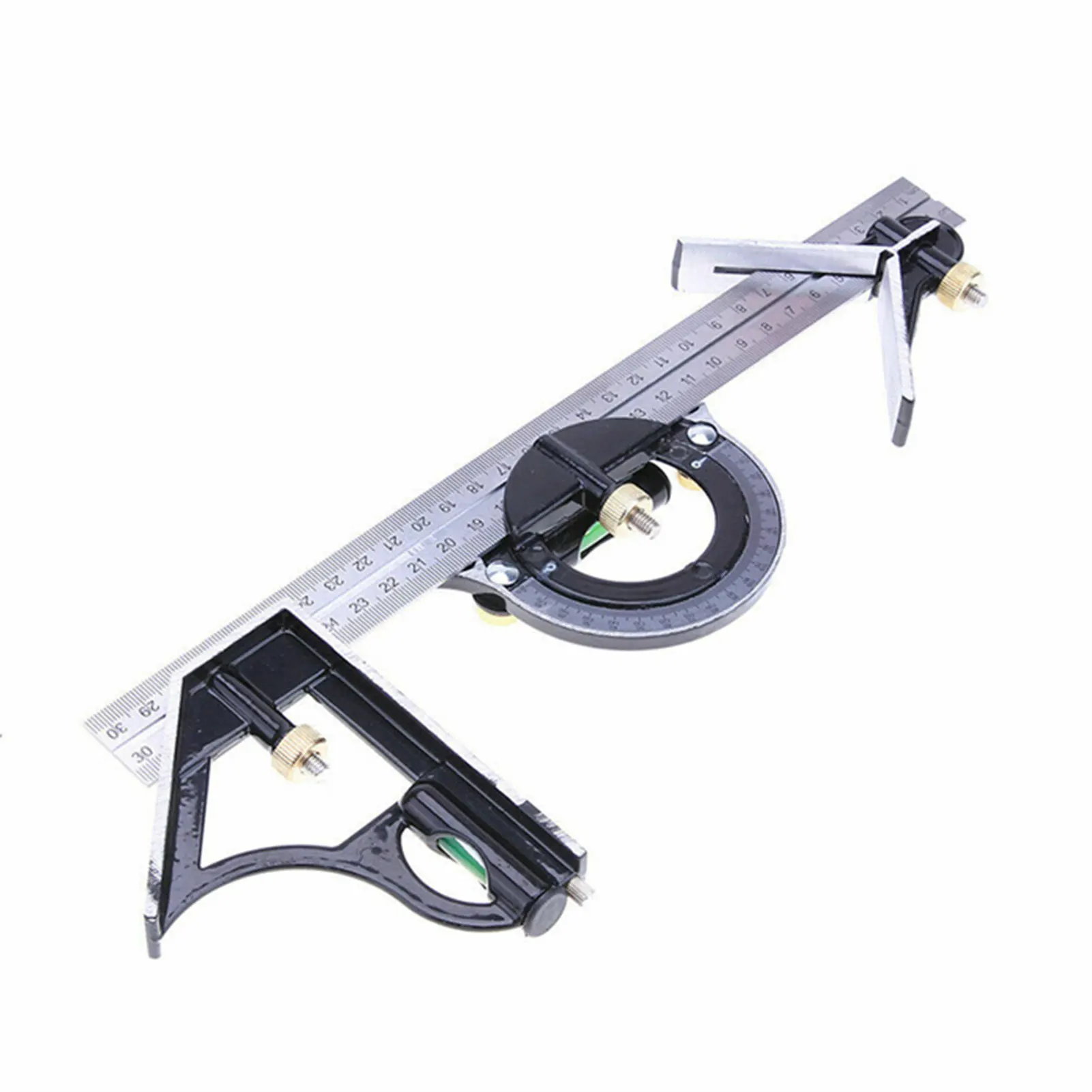 

Линейка 3 в 1, многофункциональный квадратный угловой искатель, набор для деревообработки