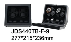 Watch Winder 4 + 4 watches. Black