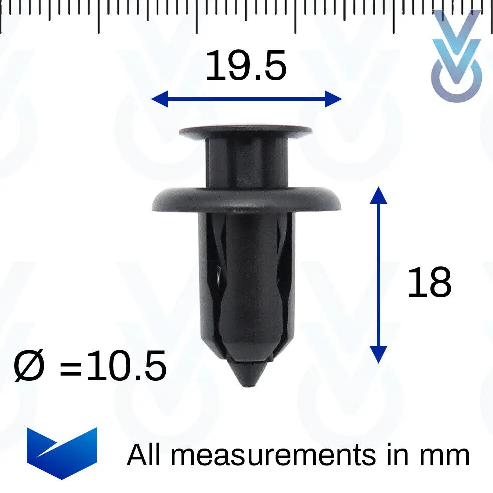 10x Underbody Shields & Insulation Panel Fastener Clips For some Mazda Vehicles