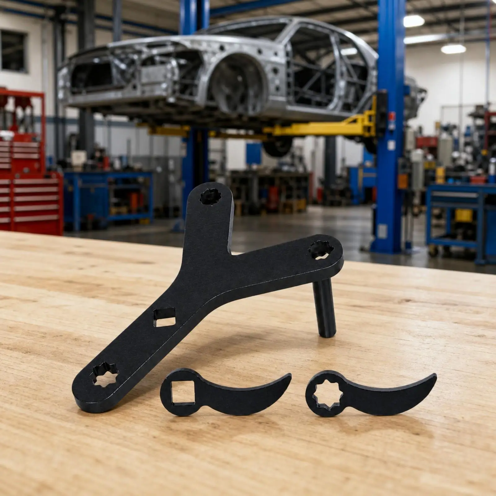 Suspension Arm Remover Kit Control Arm Puller Tool with Curved Leverage Design for Auto Repair Home Use - view 5
