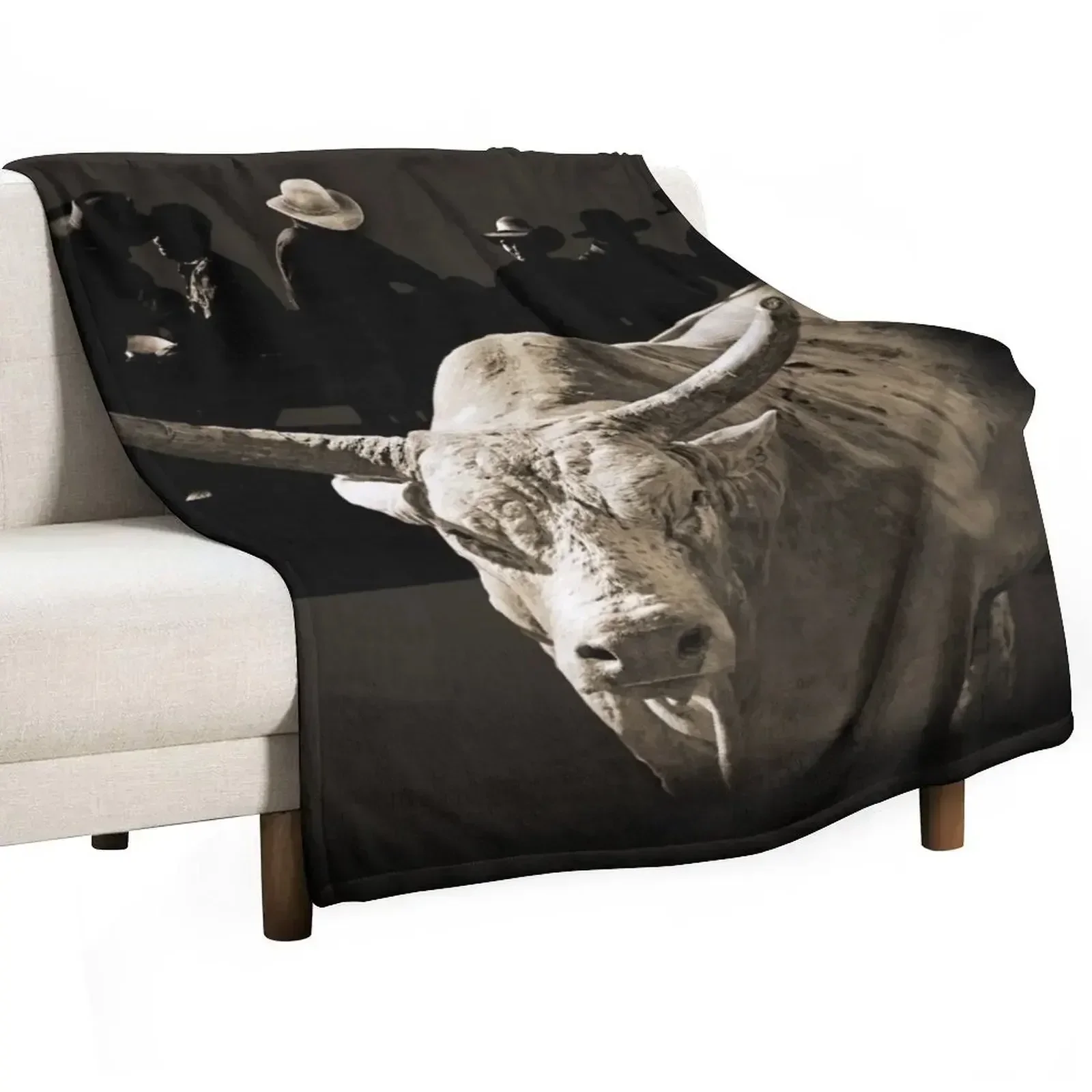 

BULL RIDERS, YOUNG GUNS, RODEO STYLE, RODEO LIFE Throw Blanket blankets and throws Luxury Blankets