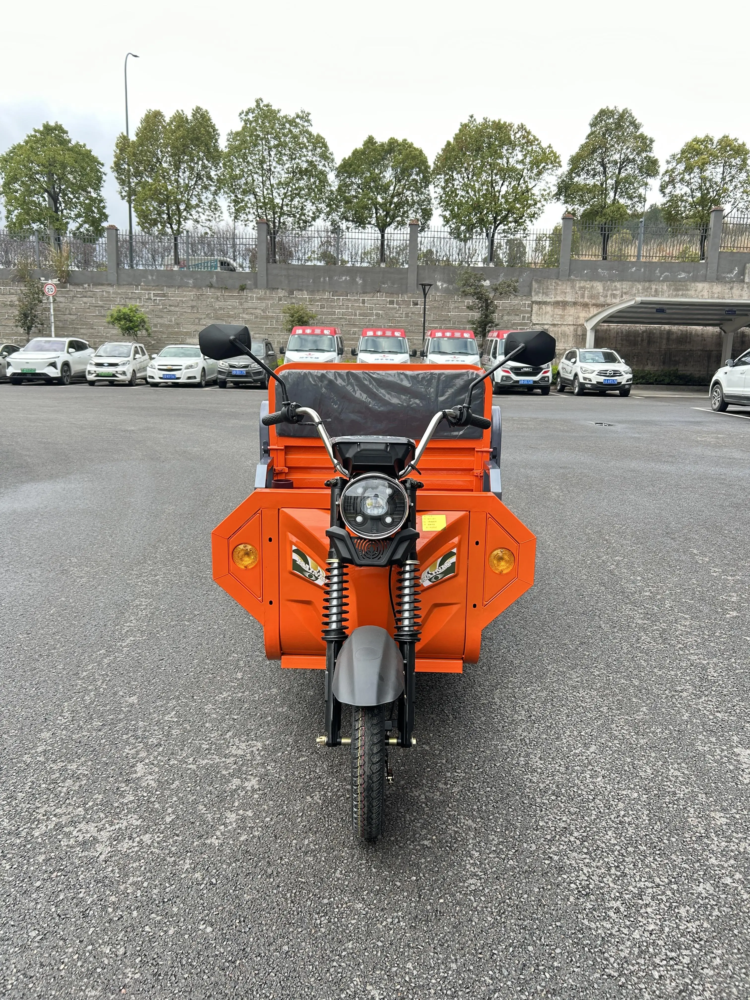 2026 New 1000W 72V Electric Cargo Tricycle 3 Wheel Passenger & Delivery Trike Heavy Duty Utility Vehicle for Farm Warehouse