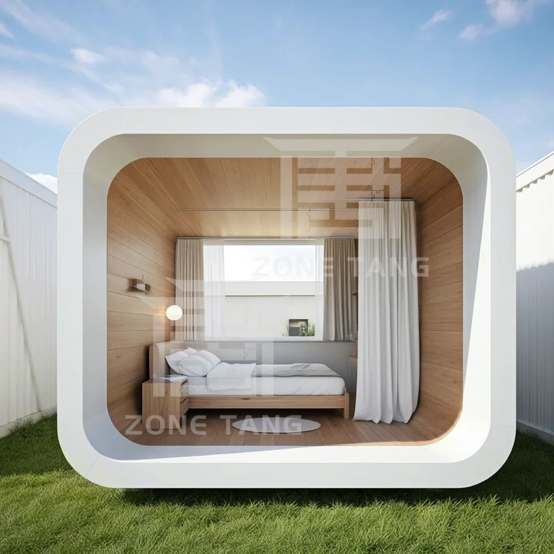 Вагон-ресторан Космический капсульный домик Маленькие двойные широкие мобильные домики Тканевый дом Изоляция Сборный дом Цены Обеденные автомобили