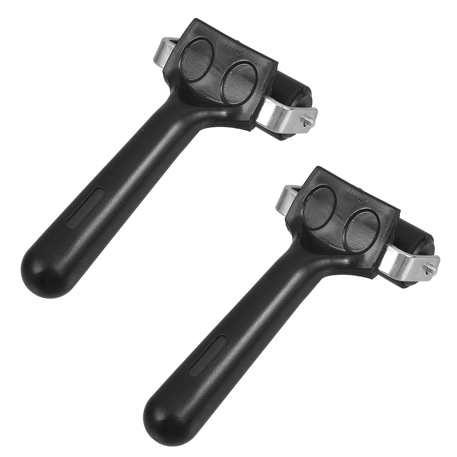 

2 Pcs Tool Rubber Roller Non-slip Fingerprint Stamping Rollers Tools Printing