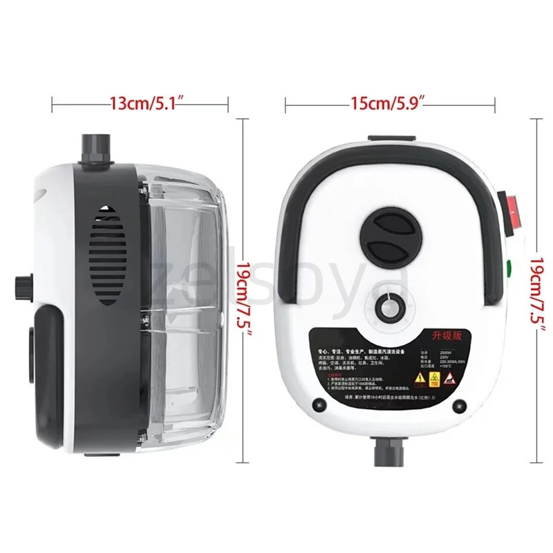 High-temperature steam cleaning machine hand-held home air conditioning kitchen fume disinfection and cleaning machine