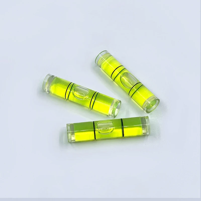 2Pcs Multifunctional Mini Bubble Level Woodworking Horizontal Bubble Inclinometer Green Bullseye Measure Bubble Level Home Tools