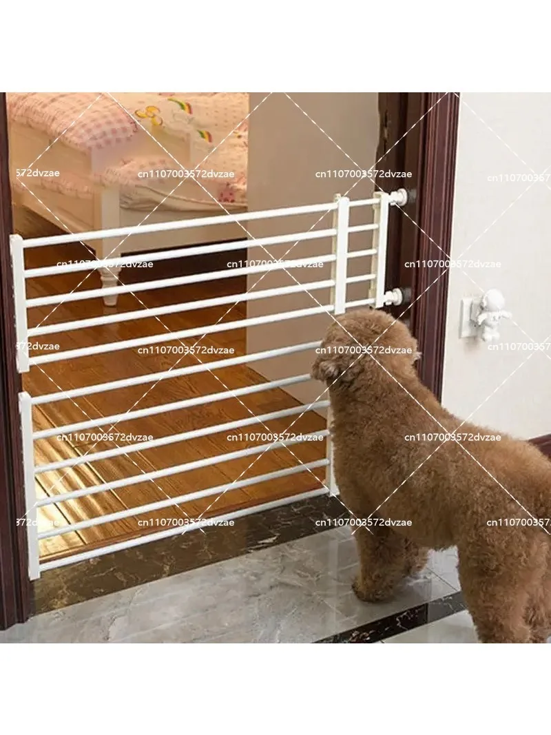 Portable Retractable Pets Dog Gate Protection Adjustable Fence Baby Barrier Stair Gate For Patio Lawn Garden Stairways Doorway