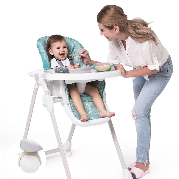 Multi-Functional Folding Highchair Seat Portable High Chair For Baby Child Dining Chair