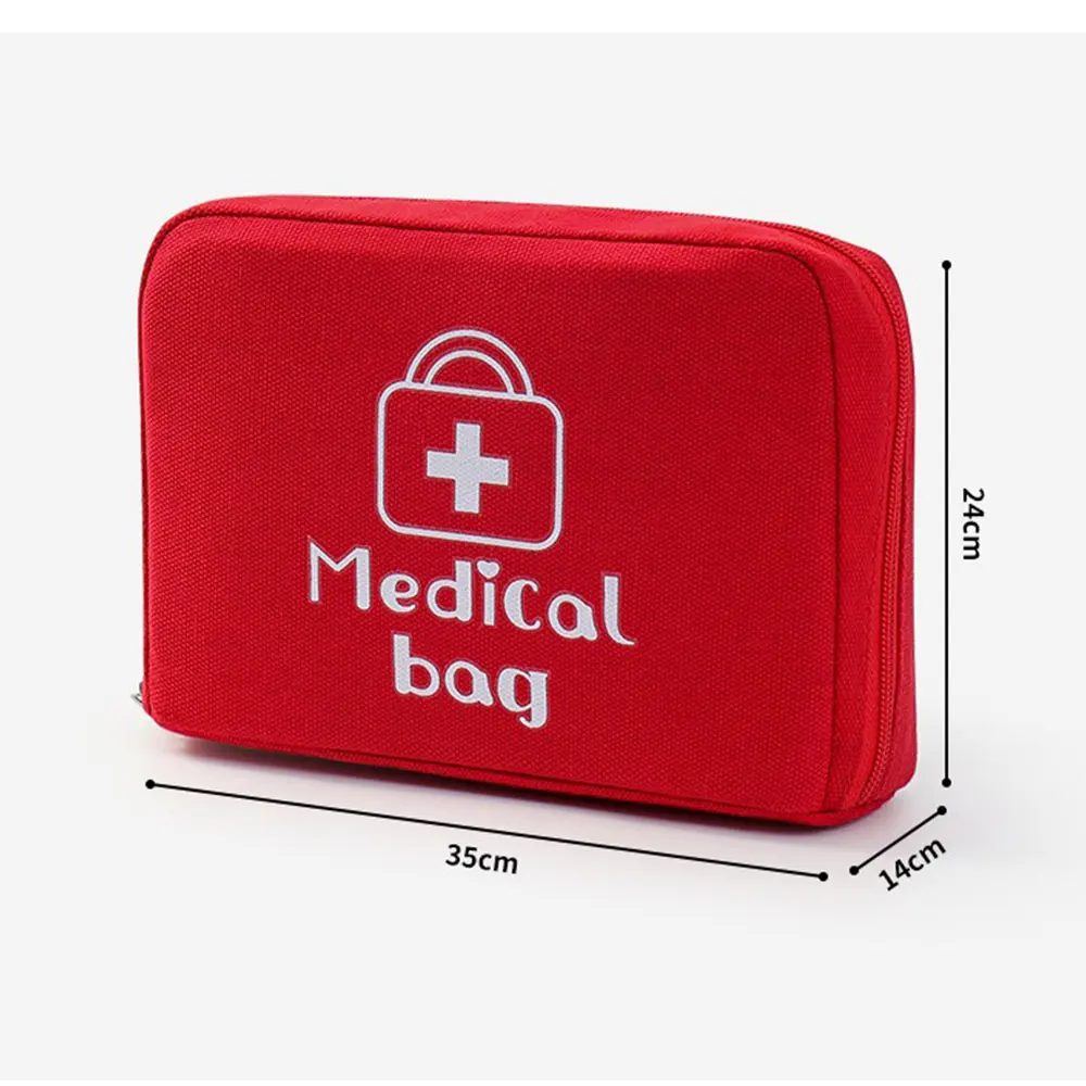 المحمولة الإسعافات الأولية حقيبة الطوارئ الإسعافات الأولية الحقيبة حقيبة طبية الطب حقيبة للتخزين سيارة في الهواء الطلق التخييم السفر مجموعة الحبال