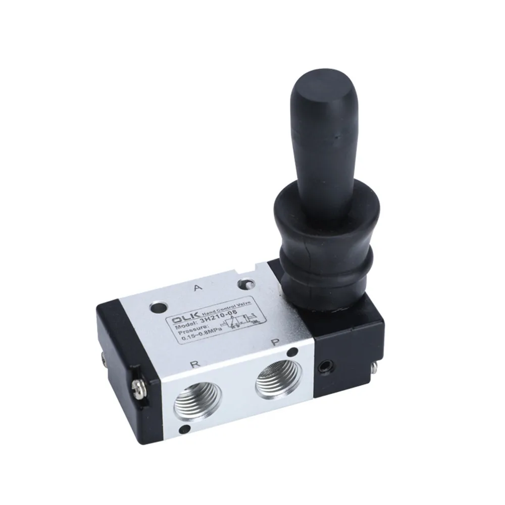 3H 4H Series 2/3 2/5 Way Hand Push Pull Operation Pneumatic Solenoid Valve 3H210 3H310 3H410 4H110 4H210 4H310 4H410