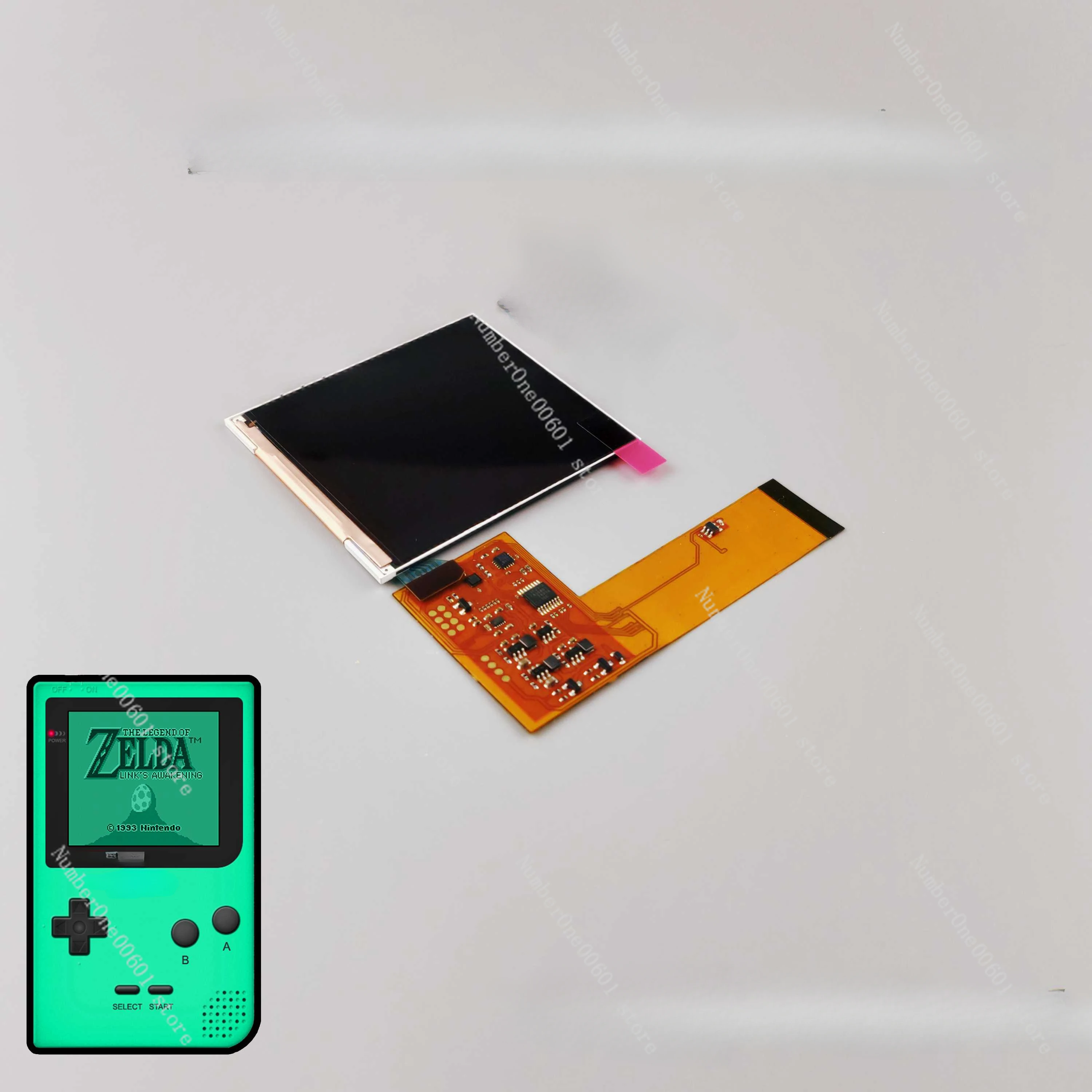 

Для GBA, экран высокой яркости IPS, полноэкранная подсветка для gameboy