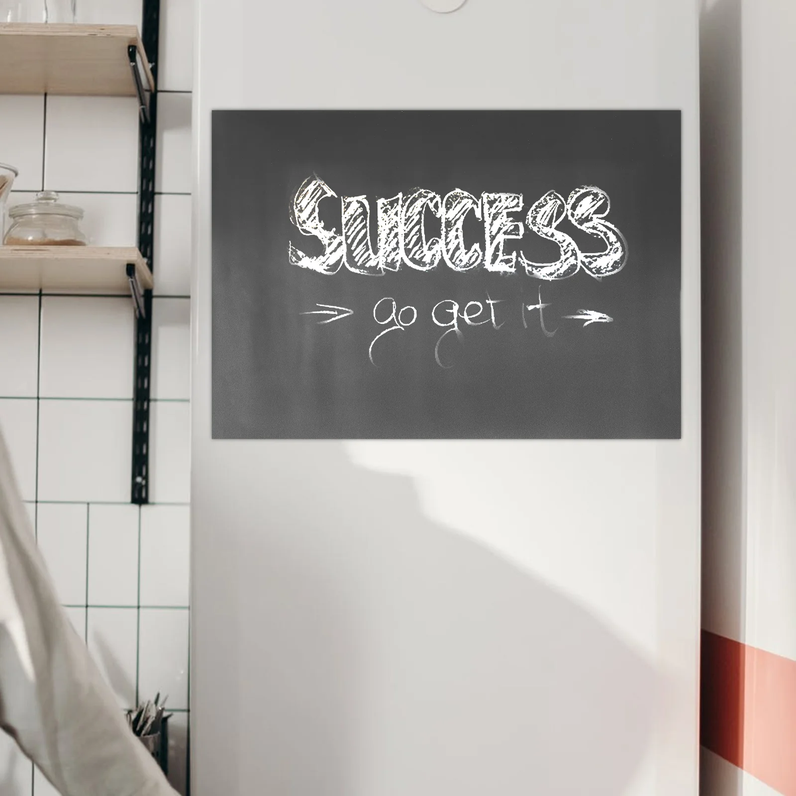 Magnetic Calendar for Fridge Blackboard Message Digital Planner Tablet with Pen Plastic Note Child