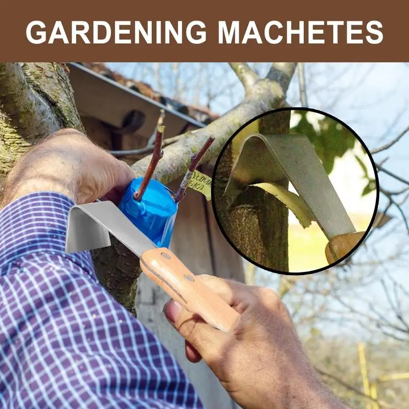 Multipurpose Scraping Bark Special Knife Graft Budding Fruit Tool Prun Bark Blade Cutter Seedling Florist Cut Stripping Tools