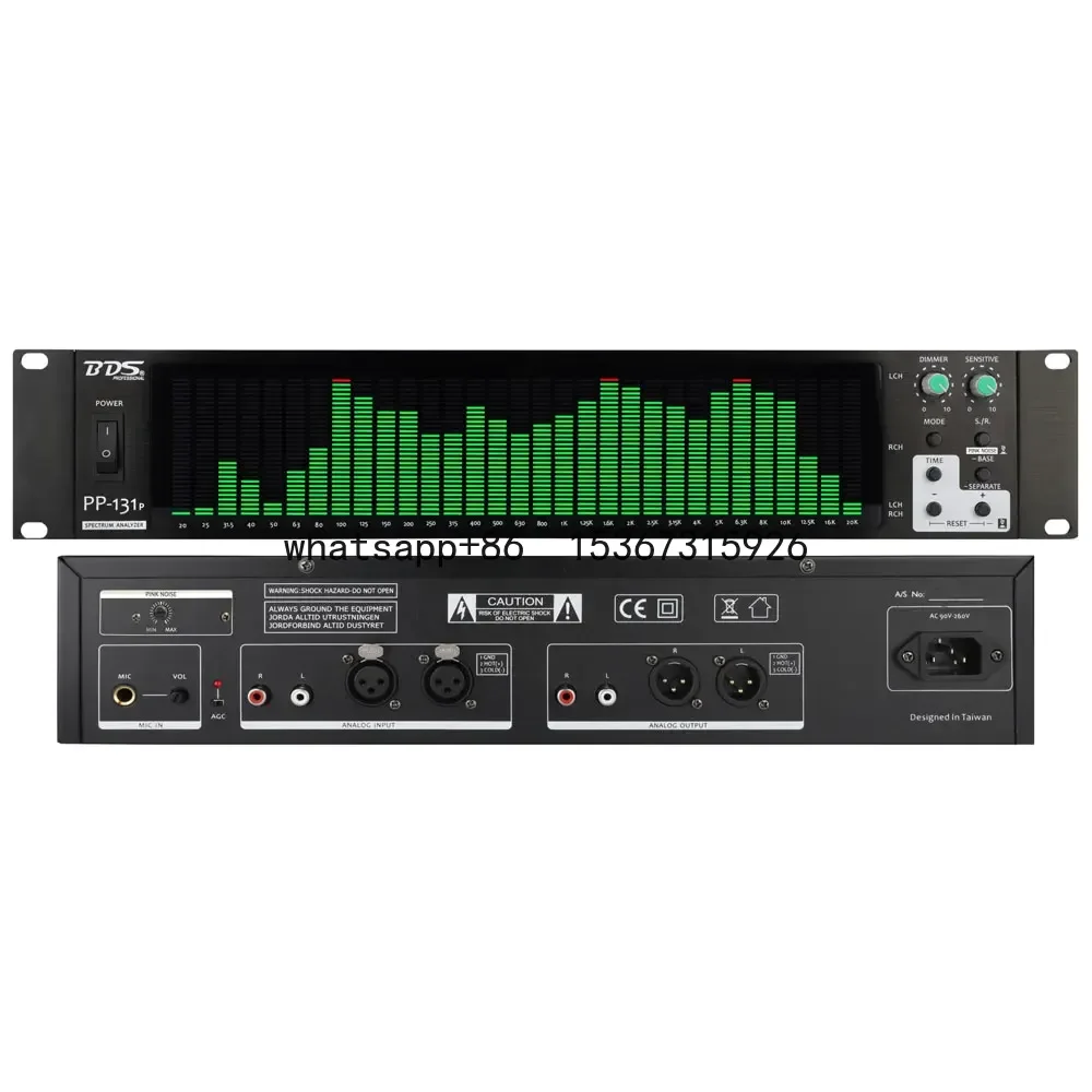 BDS PP-131P Green Audio Spectrum Analyzer for Display Music  Indicator VU Meter 31-Segment