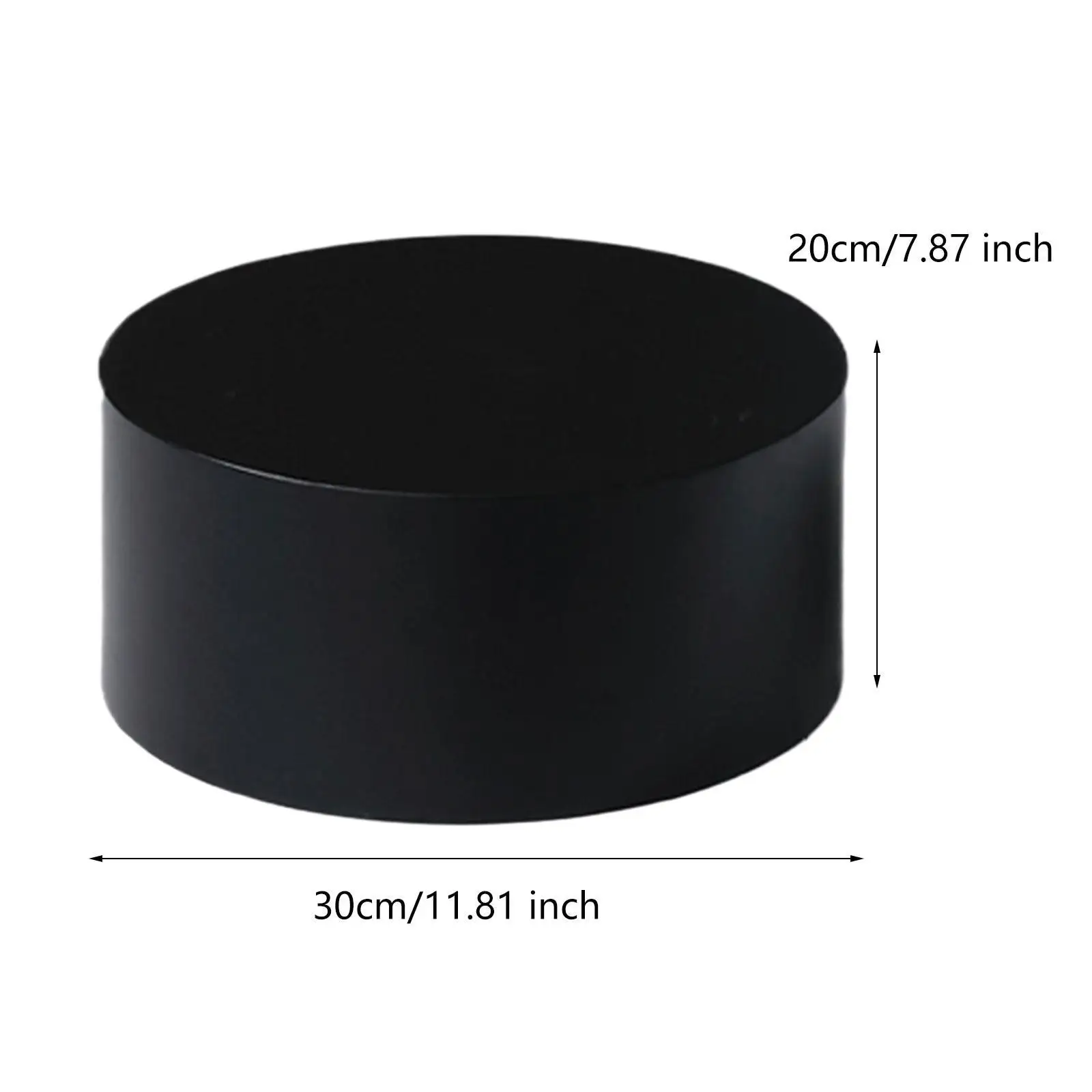 Picture 7: Statue Heightening Base Tabletop Round Base Acrylic Base Multiuse Display Stand for Commercial Use Store Bedroom Cafe Show