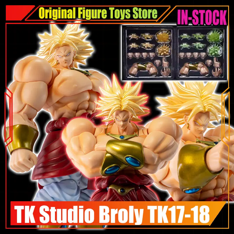 

TK CUSTOM Dragon Ball Super Saiyan Broly Head Accessories Anime Action Figurine TK17 TK18 Legendary Berserker kits Toys boy Gift