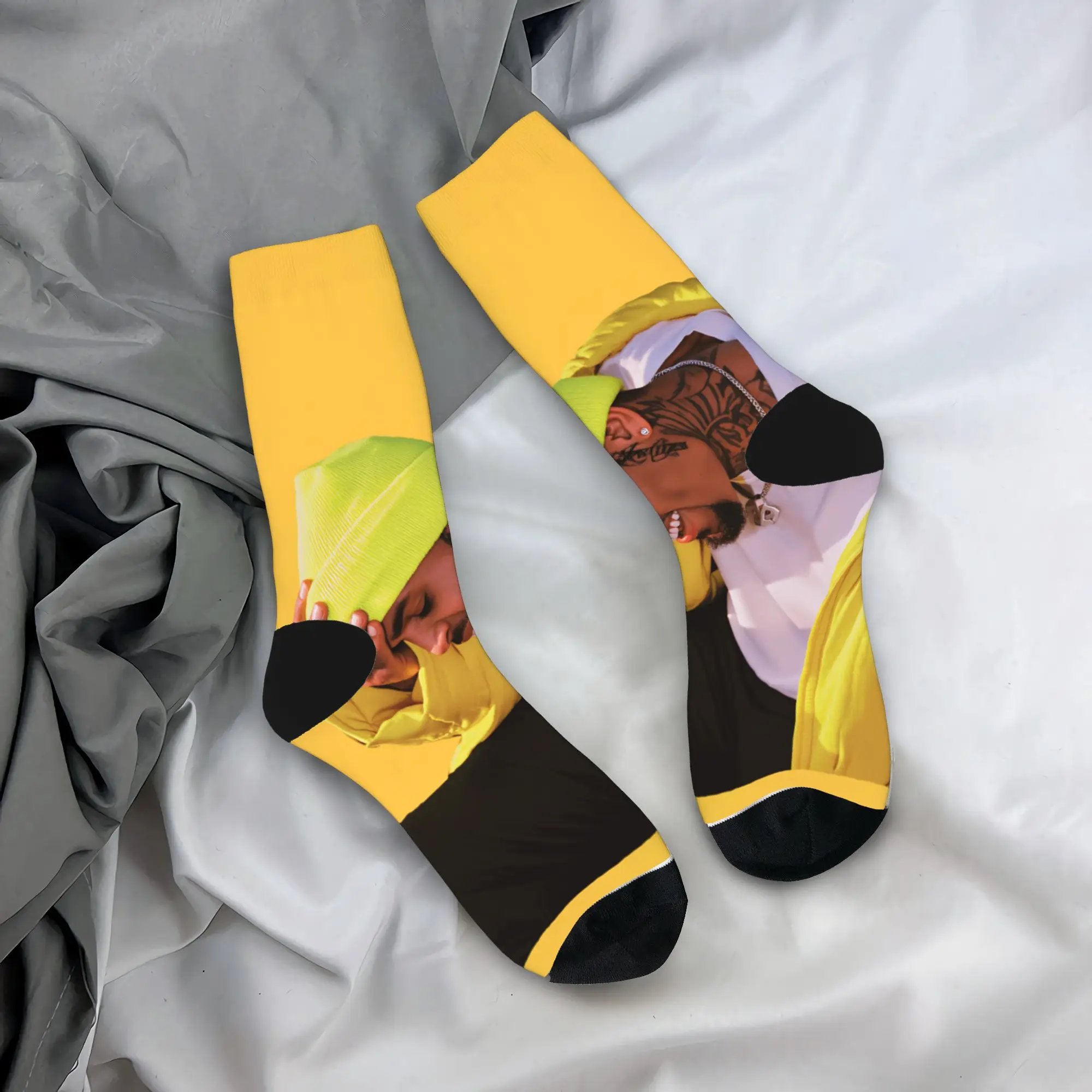 

Носки для пар B-Brown Breezy Bowl XX Чулки Весенние забавные теплые мягкие носки Графические нескользящие носки для занятий спортом на открытом воздухе