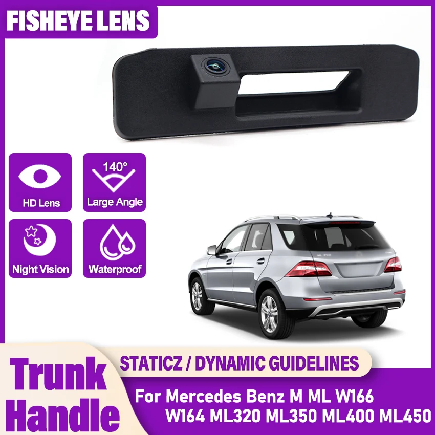 

HD парковочная камера заднего вида для Mercedes Benz M ML W166 W164 ML320 ML350 ML400 ML450 Водонепроницаемая резервная камера заднего вида