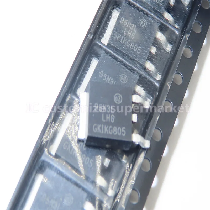 10PCS/LOT NWE 95N3LLH6 STD95N3LLH6  TO-252 30V 80A   SMD Transistor