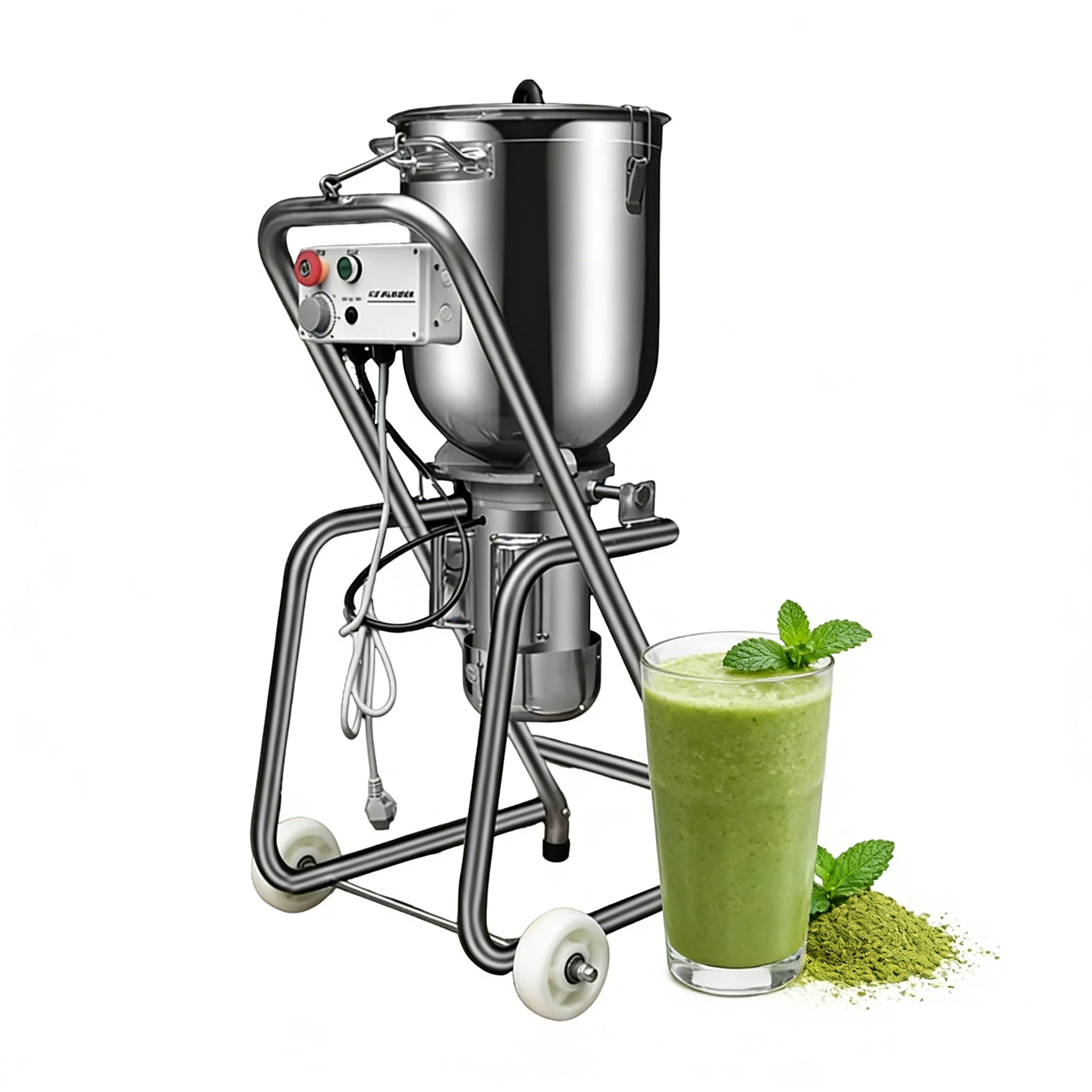 

Fruit Vegetable Beater Rice-Meat Dumplings Commercial Spinach Wall Breaker Masher Fruit Jam High-Speed Breaker Machine