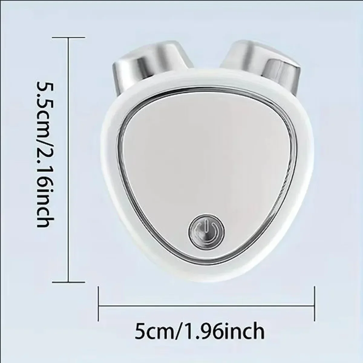 Rullo di bellezza professionale 3 in 1 1 pezzo: microcorrente EMS e vibrazione sonica, massaggiatore facciale portatile ricaricabile per le rughe