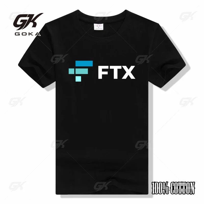 Funny FTX Risk Management Department T-Shirt Cool Letters Printed Tee Tops Short Sleeve Blouses Gifts