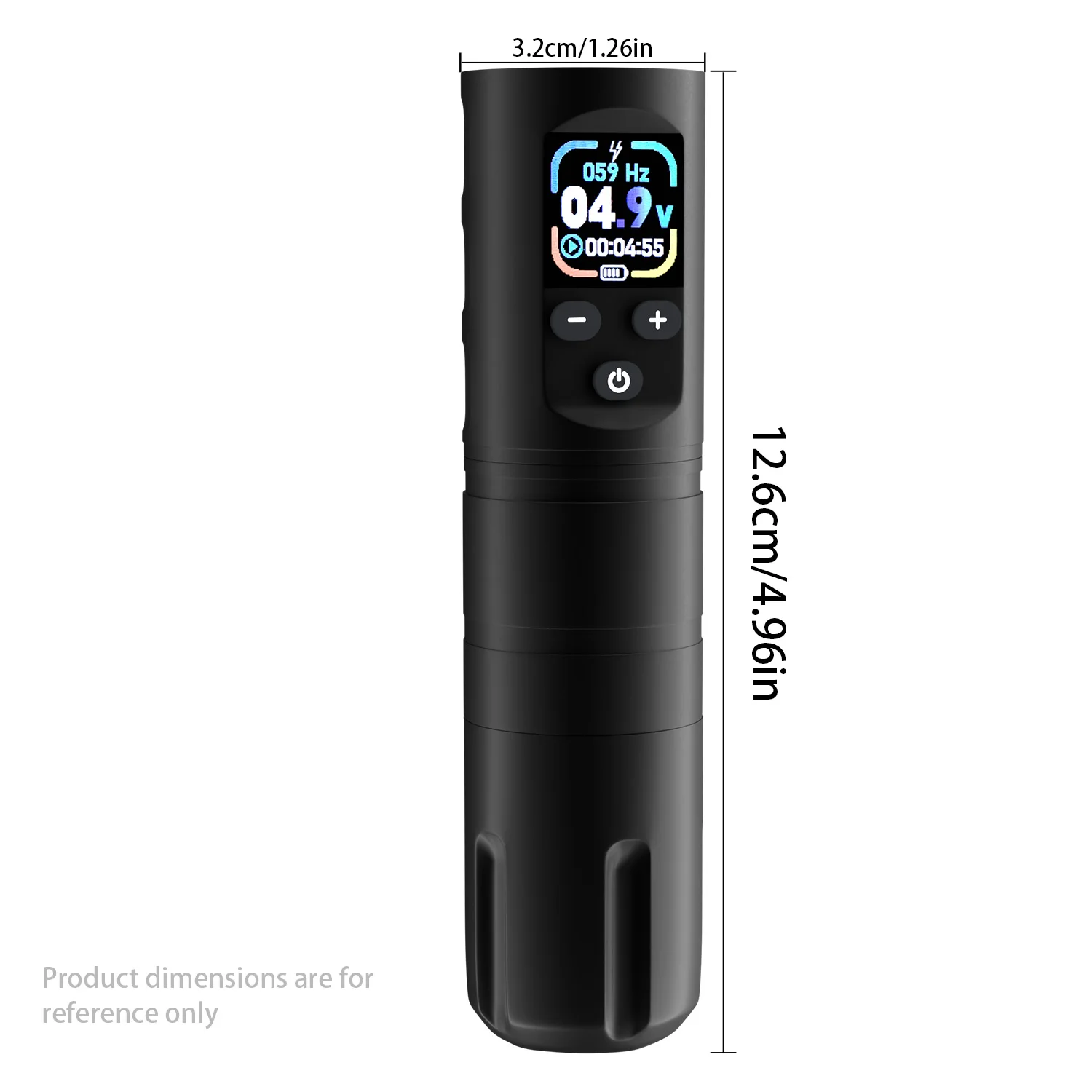 ماكينة رسم الوشم التجميلي اللاسلكية القلم المزدوج Mode1600 MAh السكتة الدماغية 3.5 مللي متر OLED مناسبة لفناني الوشم المحترفين توريد لوازم الوشم