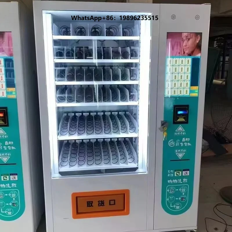 Refrigerated Vending Machine for Fresh Fruit Salad Smart Automatic Vending Machine with Temperature Control