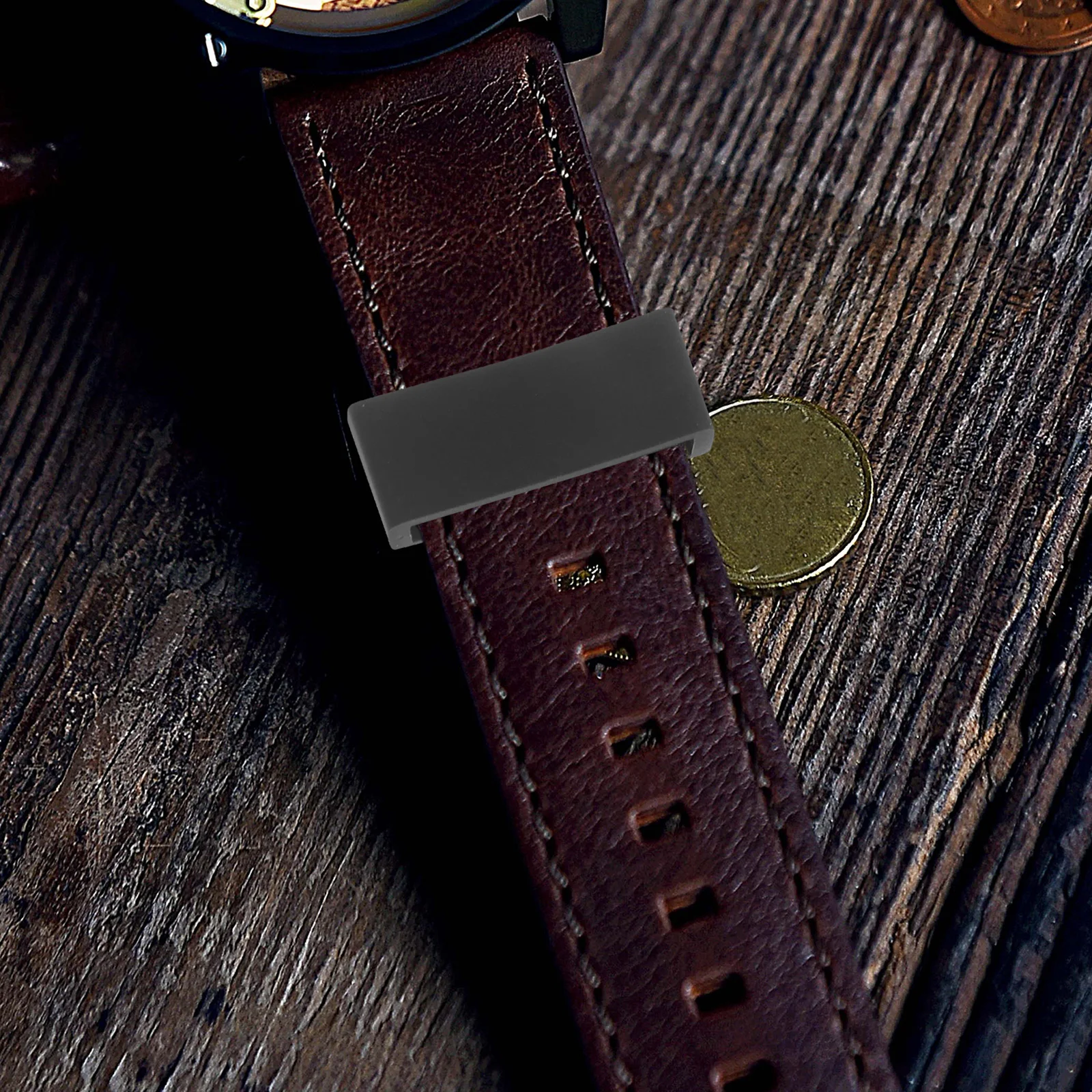 

Silicone 22mm Watch Strap Replacement Accessories for All Types Wristwatches Soft and Black