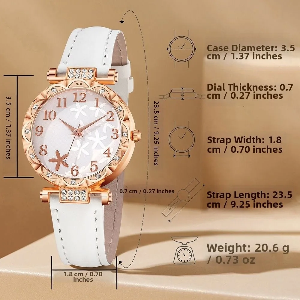 أحجار الراين السيدات الماس البطانة ساعات الكوارتز نجم البحر الهاتفي الإلكترونية كوارتز ساعة اليد حزام من الجلد ووتش سوار مجموعة