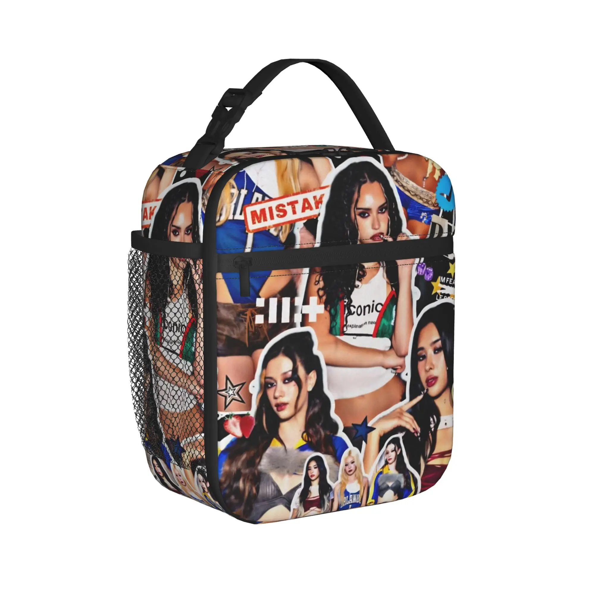 Katseye Music Girl Group Lunch Bag  Fashion Lunch Box For Adult Office Insulated Cooler Bag Waterproof Thermal Lunch Bags