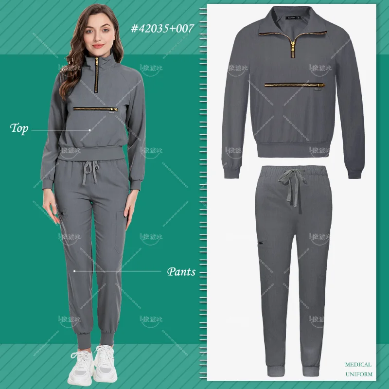 Hoge Kwaliteit Gezondheidszorg Medische School Accessoires Verpleegkundige Werkkleding Scrub Uniform Joggingbroek Huisdier Verzorging Dokter Werk Clothe