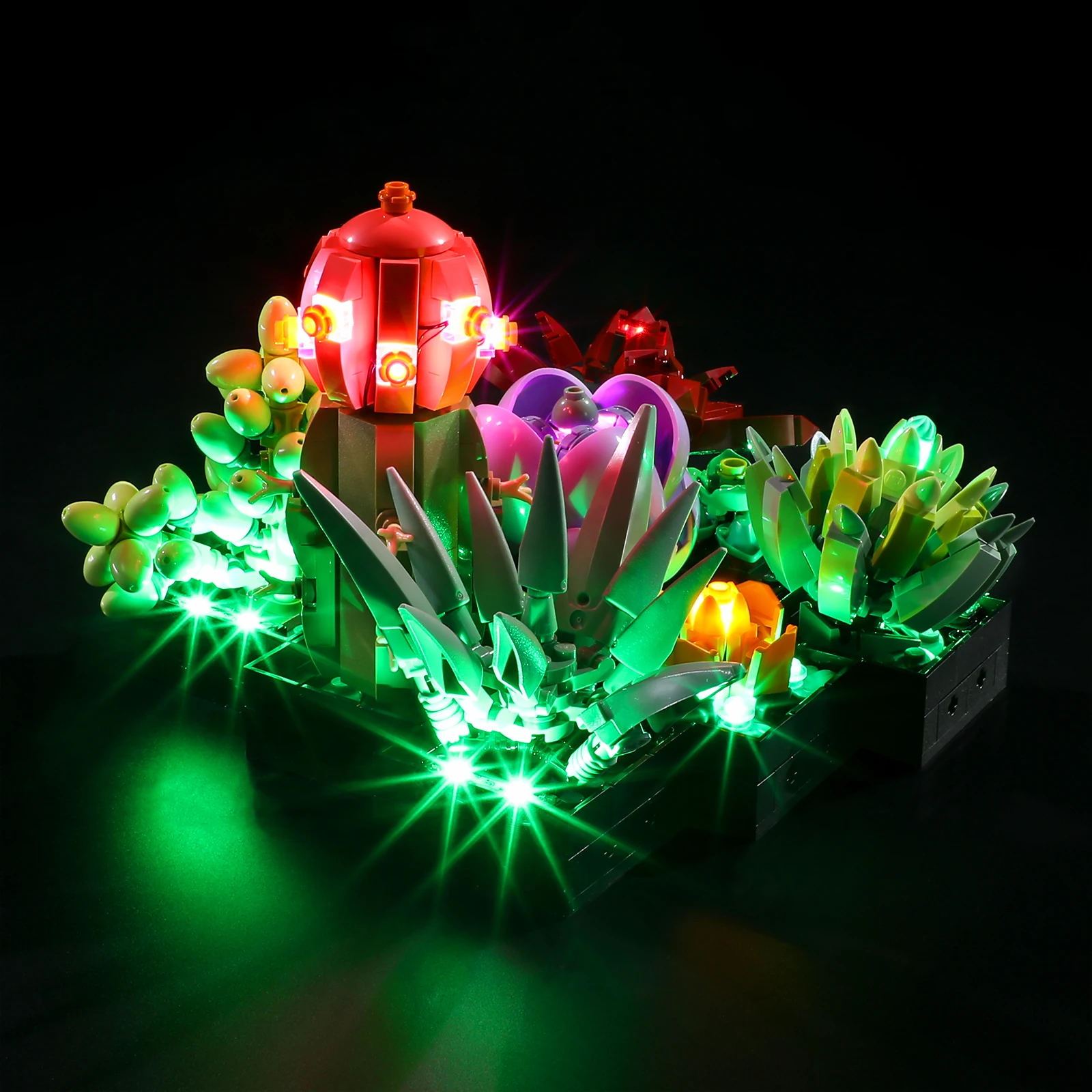 Lightaling Led Light Kit for 10309 Succulents Building Blocks Set (NOT Include the Model)  Bricks Toys for Children