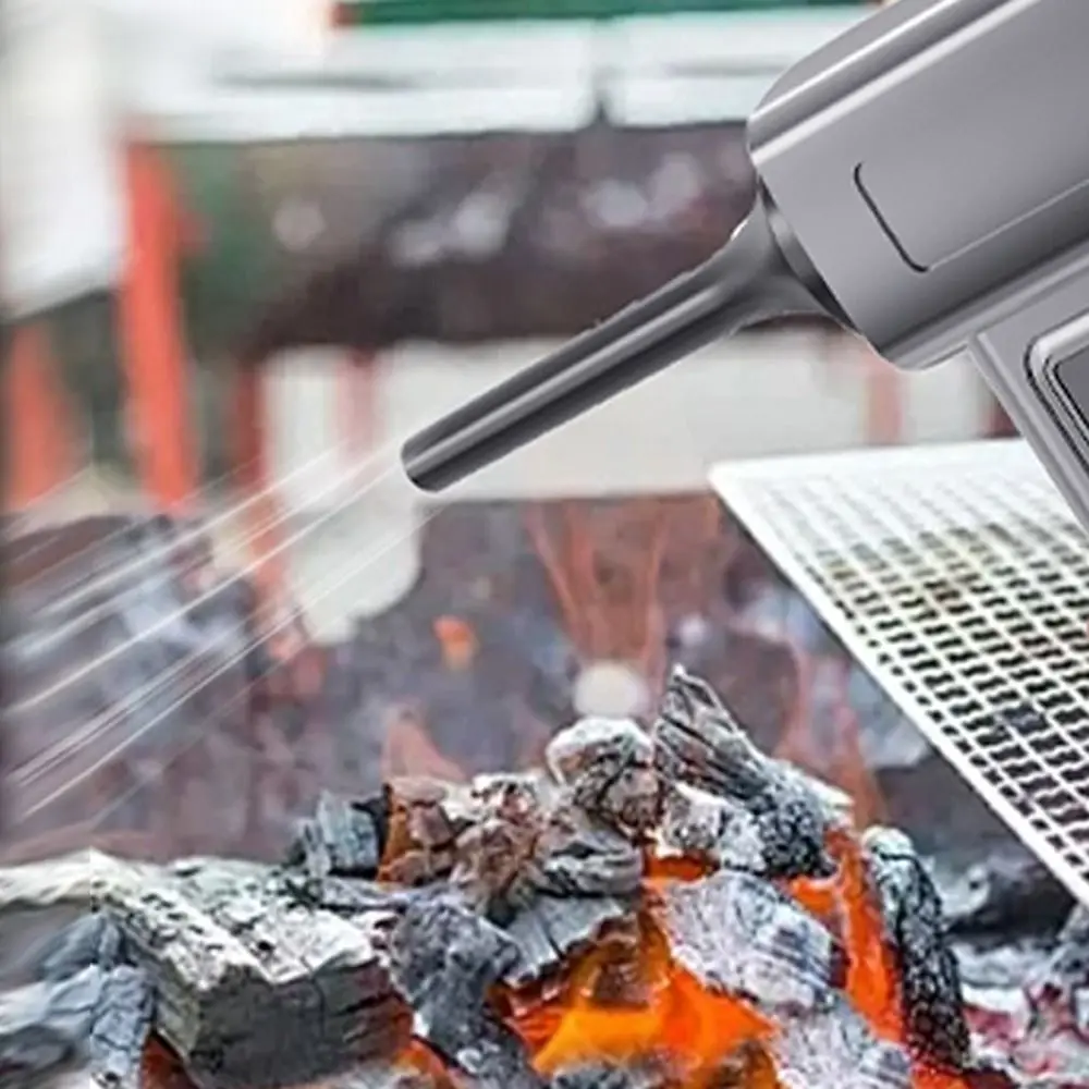 130000 RPM Handheld Turbo Violent Fan Illumination Digital Display Powerful Dust Blower High-Speed Powerful Airflow