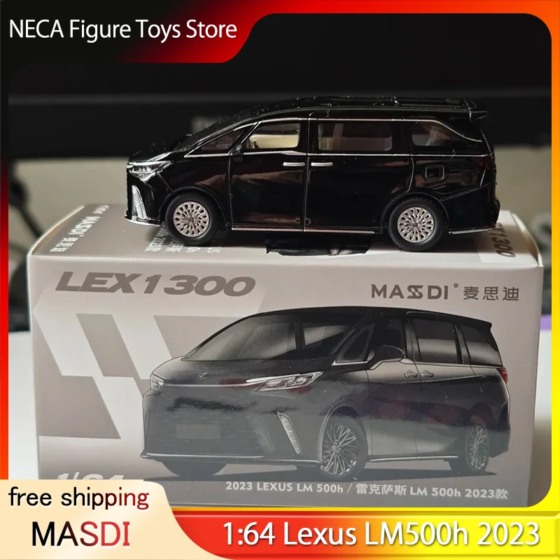 

Masdi Lexus LM500H 1:64 Scale Alloy Model Officially Licensed Executive MPV Nanny Car VIP Minivan Simulation Display Toy Gift