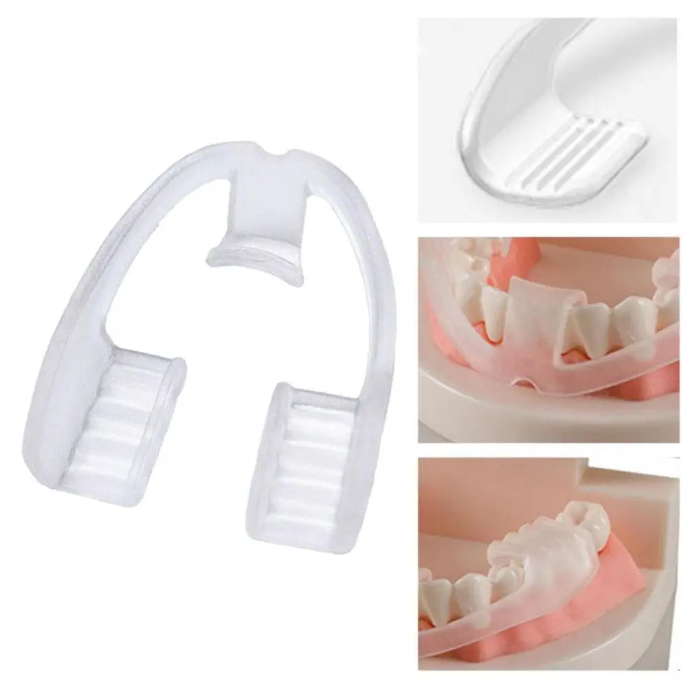 1Pc Silicone Dental Mouth Guard Stop Teeth Grinding Bruxism Eliminate Clenching Sleep Aid For For Boxing Basketball