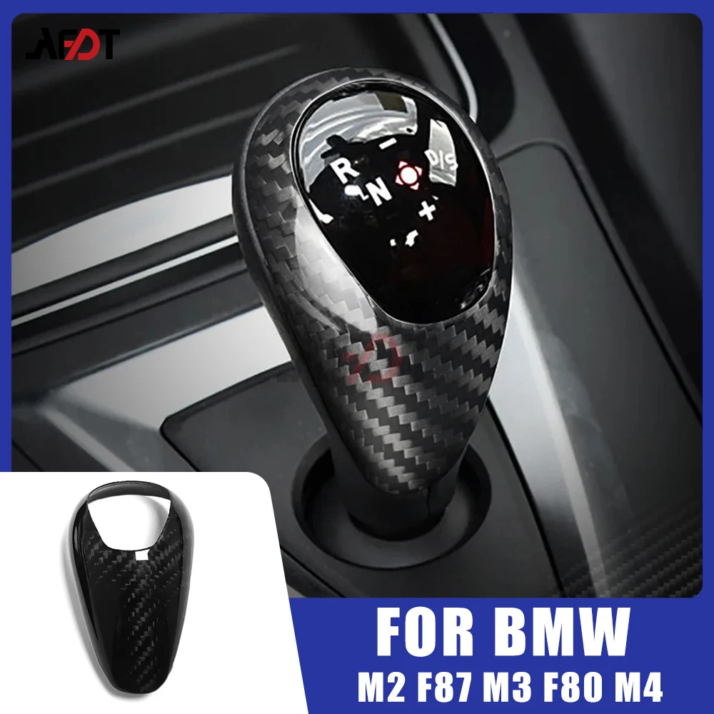 

AFDT для Bmw M2 M3 M4 M5 X5M X6M F87 F80 F82 F83 F85 F86 Углеродное волокно салона автомобиля, центральная консоль, ручка переключения передач, накладка