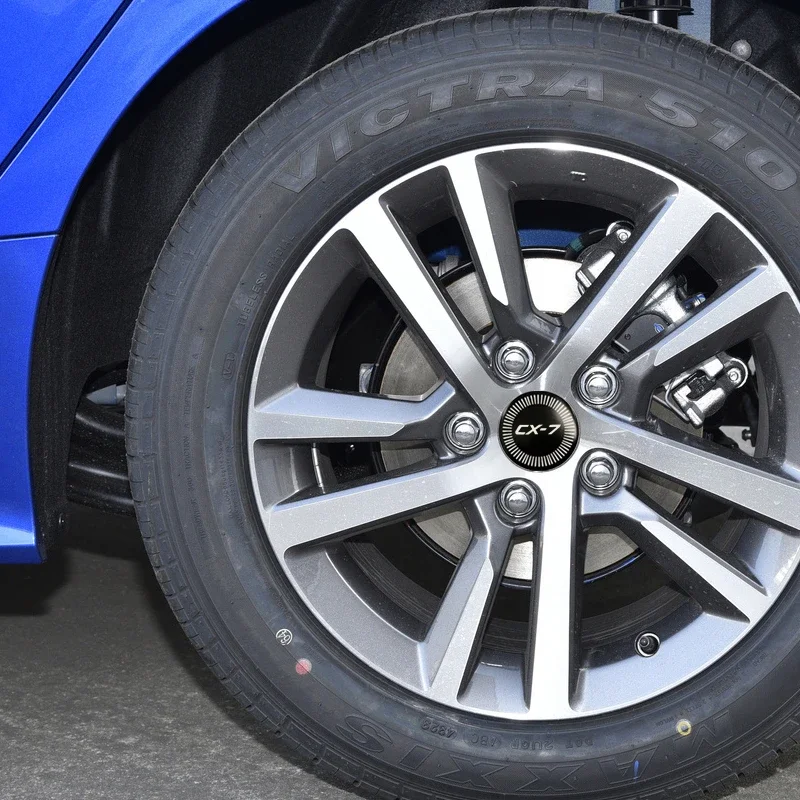 4 قطعة 56/60/65 مللي متر سبيكة سيارة محور عجلات مركز ملصقات لمازدا CX-7 شعار ATENZA CX-3 CX-4 CX-5 CX-9 CX-30 MS MX-5 RX-7 Skyactiv