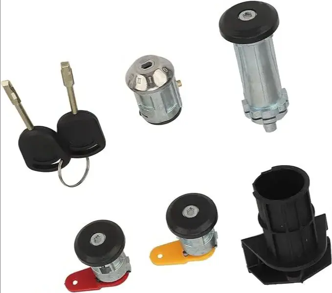 111 jeu de serrures interrupteur d'allumage serrure de porte droite gauche serrure de coffre pour FORD KA FIESTA COURIER ESCORT 3N21 F22050 BB 3N21F22050BB