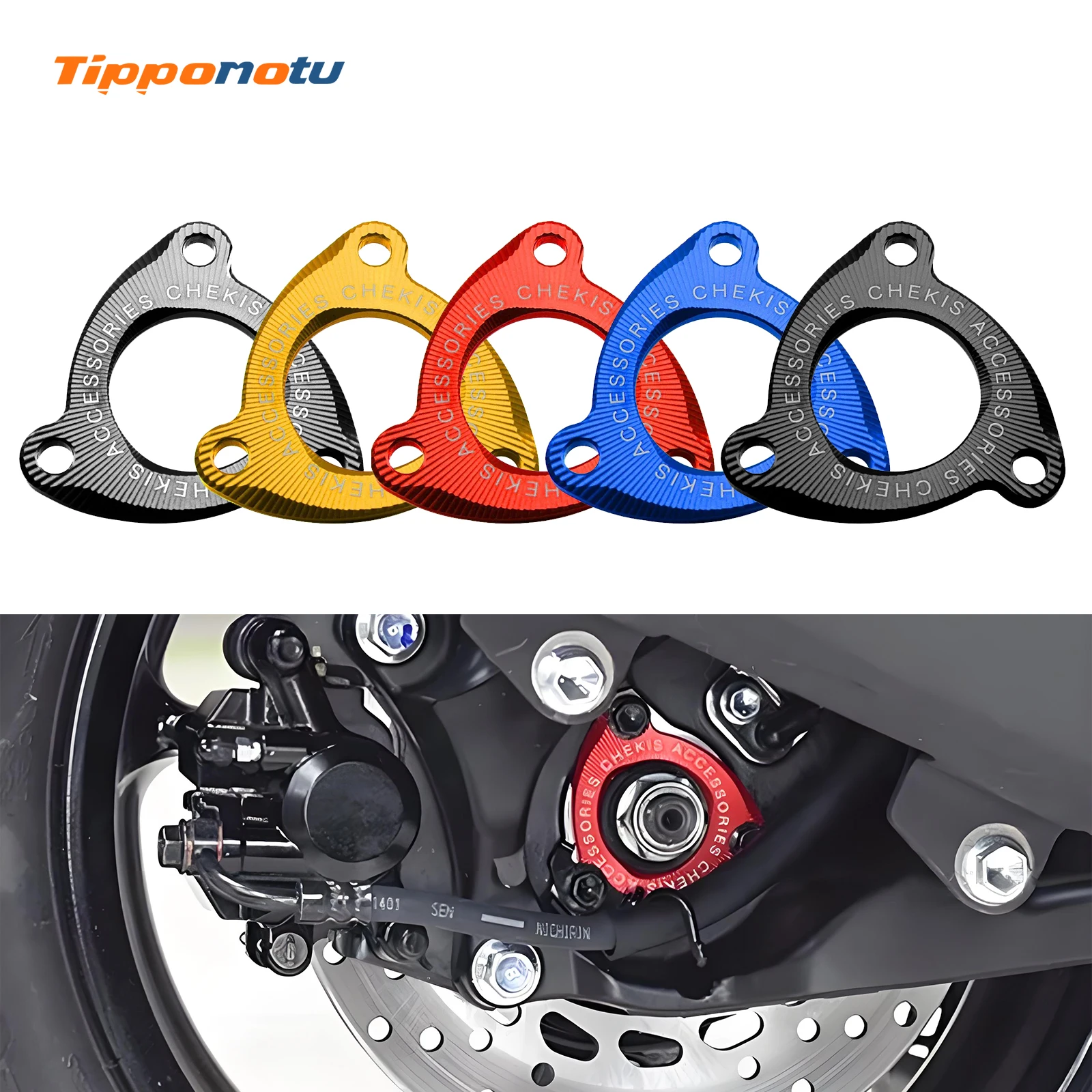 

Rear Wheel Decorative Cover Axle Cover Modified Accessories for YAMAHA NVX155 AEROX NMAX125 155 160
