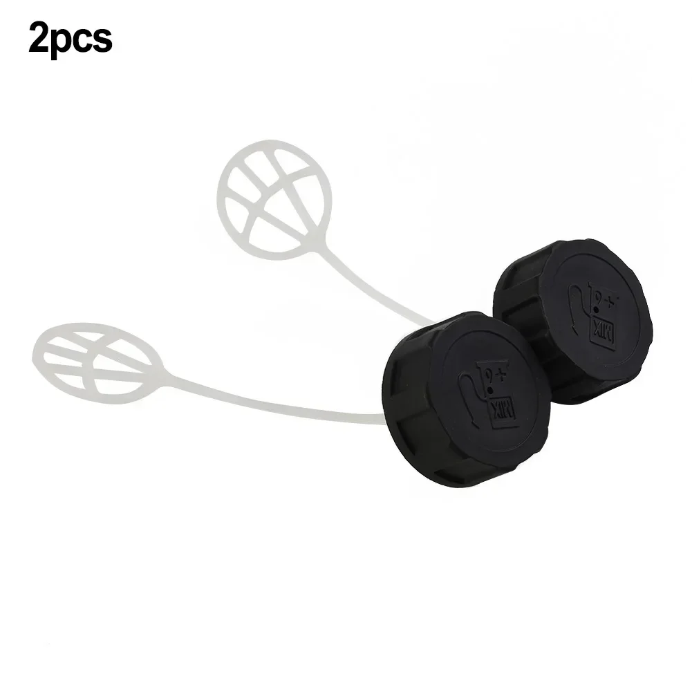 2pcs Universal Fuel Tank Cap For 43cc-55cc Petrolscooter  Garden Multi Tool Engine Fuel Tanks Multi-tool Bush Cutter Accessories