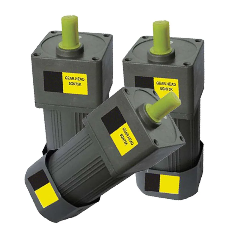 Motori CA 5IK180GU-CF di vendita caldi 180w 1350-1650 giri/min Motoriduttore CA monofase
