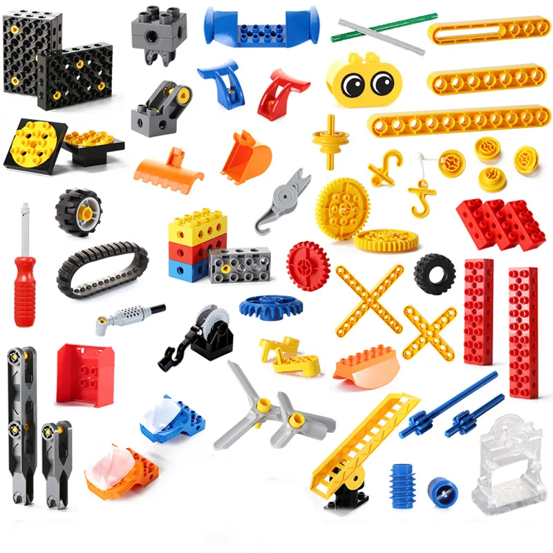 Grands blocs de construction en briques Moc 9656, 45002, outils pédagogiques, modèle mécanique, accessoires d'équipement, jouets éducatifs à assembler pour enfants